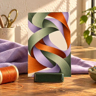 Ribbon Grid Art Print