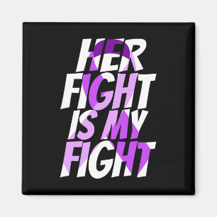 Ribbon Heimer Disease Awareness  Magnet
