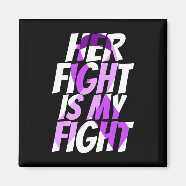 Ribbon Heimer Disease Awareness  Magnet (Front)