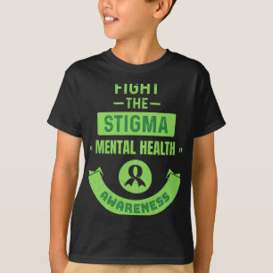 Ribbon Mental Health Awareness Mental Health Aware T-Shirt