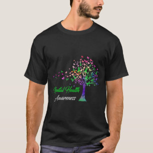 Ribbon Mental Health Awareness  T-Shirt