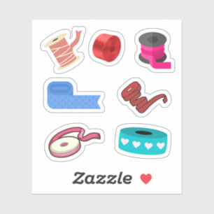 Ribbon Roll Stickers
