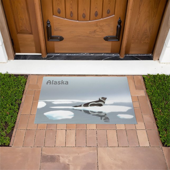 Ribbon Seal On Ice Doormat (Outdoor)