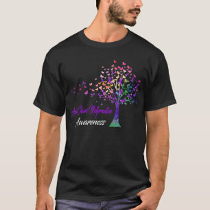 Ribbon Tree Arnold Chiari Malformation Awareness T-Shirt