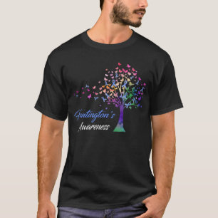 Ribbon Tree Huntington's Disease Awareness T-Shirt