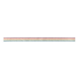 Ribbon Watercolor Rainbow Stripe Satin Ribbon
