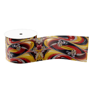 Ribbon with Belgian Colors Grosgrain Ribbon