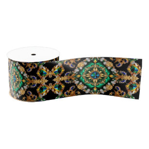 Ribbon with Brazilian Colours Grosgrain Ribbon