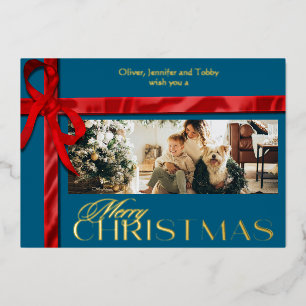 Ribboned Elegant Christmas Gold