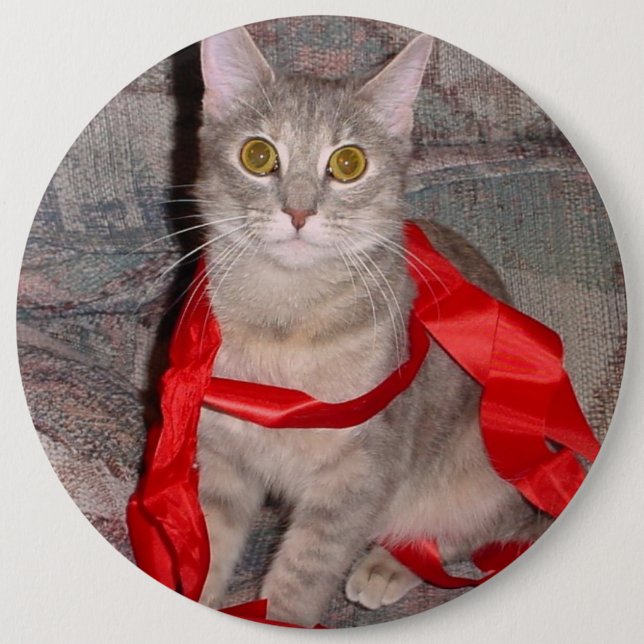 Ribbons 6 Cm Round Badge (Front)