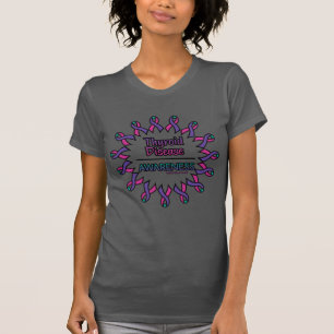 Ribbons/Circle...Thyroid Disease T-Shirt