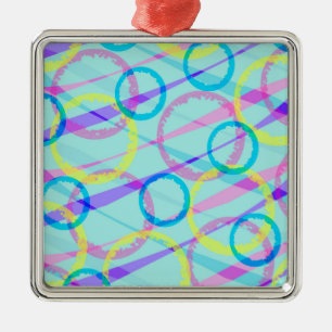 Ribbons Metal Tree Decoration