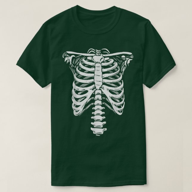 Ribcage skeleton  T-Shirt (Design Front)