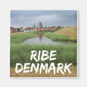 Riberhus and Ribe, Jutland, Denmark Magnet