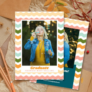 Ric Rac Modern Fun Graduation Invitation