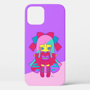 Rica girls D [purple and pink] - D子（紫ピン iPhone 12 Case