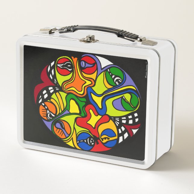 Ricardo Gomez Lunchbox featuring "Reflections" (Front)