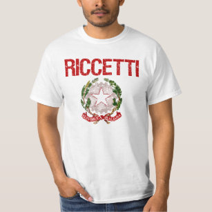 Riccetti Italian Surname T-Shirt