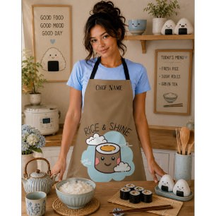 Rice and shine , sushi apron