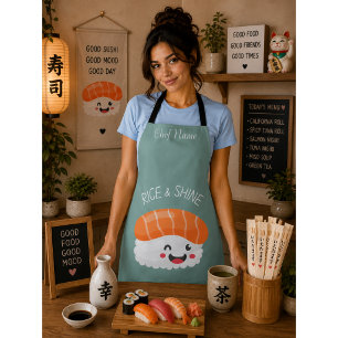 Rice and shine , sushi apron