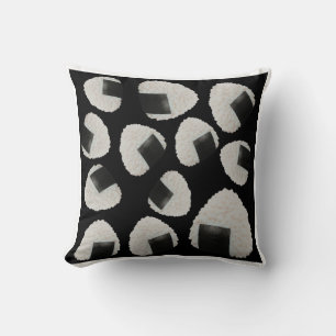 Rice ball pattern cushion