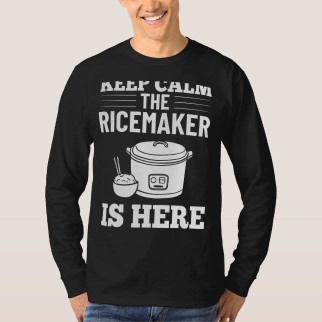 Rice Cooker Maker Japanese Bowl Pot 3 T-Shirt (Front)