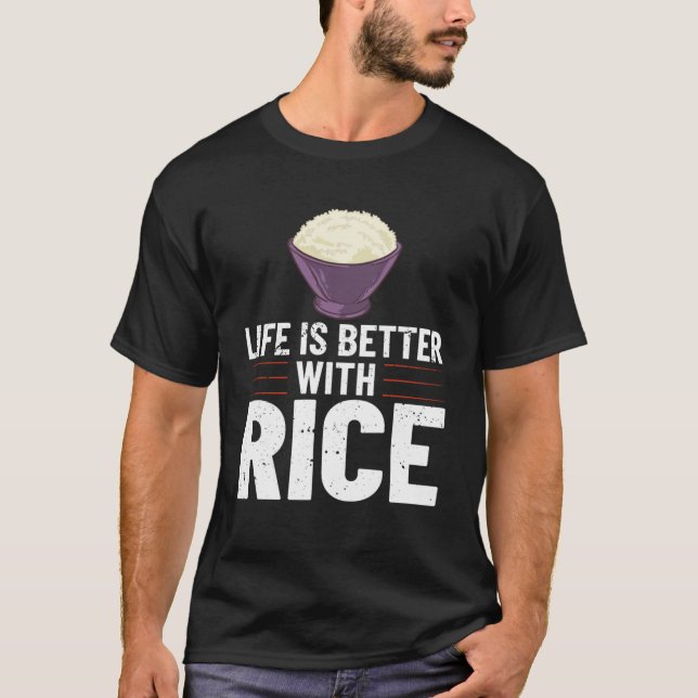 Rice Japanese Bowl Cooker Pot Maker T-Shirt (Front)