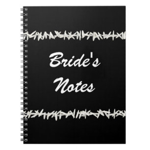 Rice On Black Background Spiral Notebook