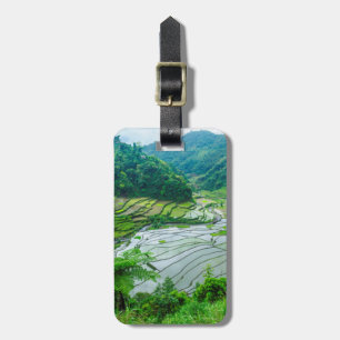 Rice terrace landscape, Philippines Luggage Tag