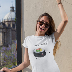 Rice To Meet You Kawaii Sushi  T-Shirt