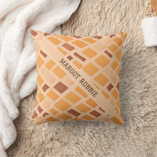 Rice treat Geometric Colourful Personalised Patter Cushion