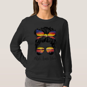 Rich Auntie Vibes Aunt Women Best Aunty Mothers Da T-Shirt