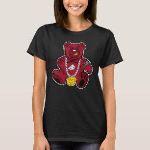 Rich Bear Retro Cardinal Red 3s Matching T-Shirt