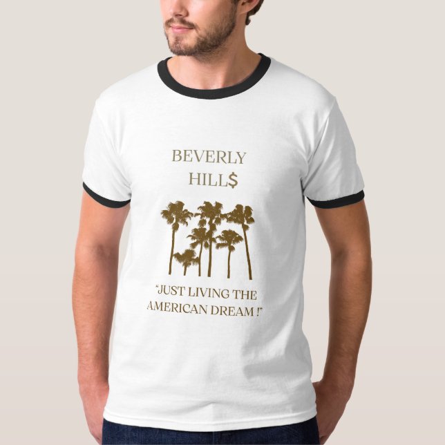 Rich Beverly Hill$ American Dream Ringer Tee (Front)