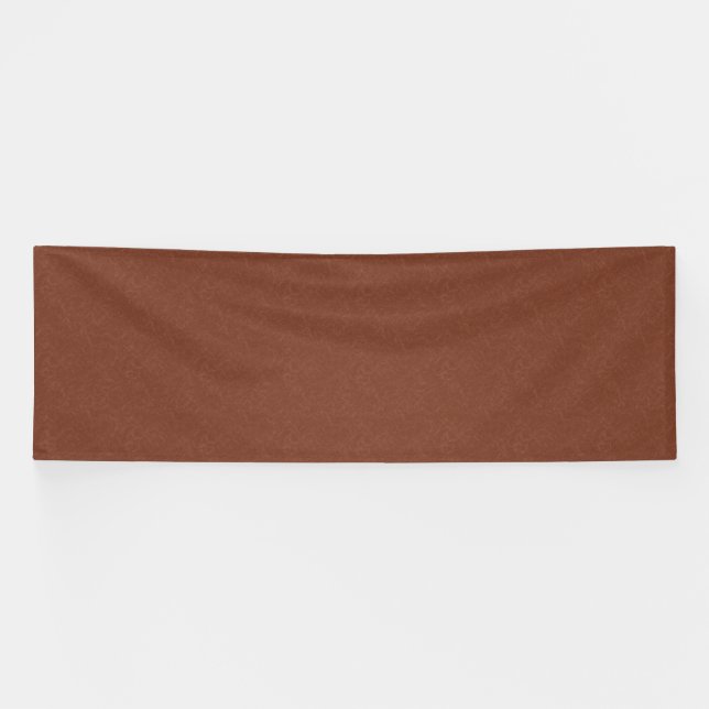 Rich brown  textured swirling  pattern banner (Horizontal)