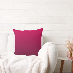 Rich Burgundy Shades Red Purple Cushion