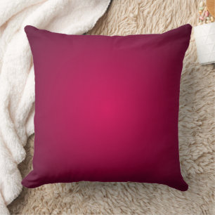 Rich Burgundy Wine Gradient Shades Cushion