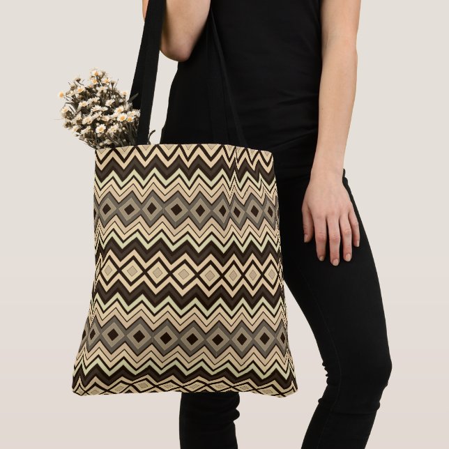 Rich Creamy Chocolate Tote Bag (Close Up)