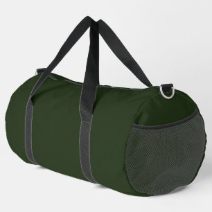 Rich Dark Green All Purpose Travel Gym Weekend Duffle Bag