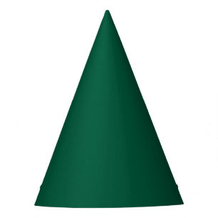 Rich Dark Green Party Hat