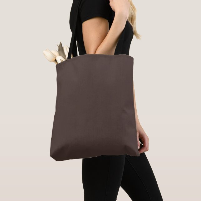 Rich Espresso Tote Bag (Close Up)