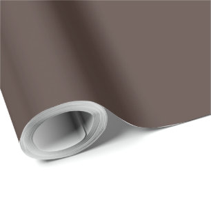 Rich Espresso Wrapping Paper