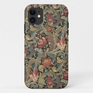 Rich Floral Tapestry Brocade Antique Classic Case-Mate iPhone Case