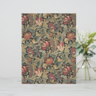 Rich Floral Tapestry Brocade Antique Victorian