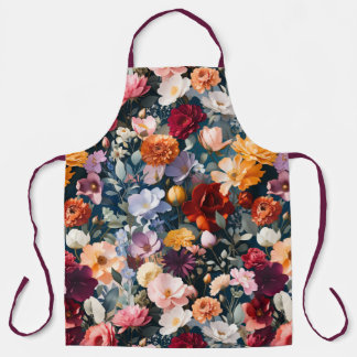 Rich Garden Bouquet — Editorial Colour Layering Apron