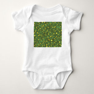 Rich Green Fruit Garden Trees Baby Bodysuit