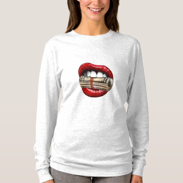 Rich Lips – Bold Money Power T-Shirt (Front)