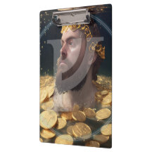 Rich Man Rune Clipboard |Feoh Fehu Viking Anglo