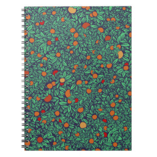 Rich Orchard: Vintage Tree Pattern. Notebook