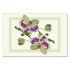 Rich Pale Yellow Orchids Paper Tissue Gifts
